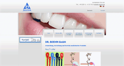 Desktop Screenshot of dr-boehm.de